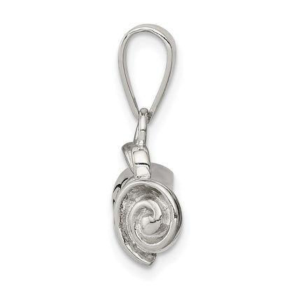 Sterlingsilber Rhodiniert Rolled-up Diploma Charm
