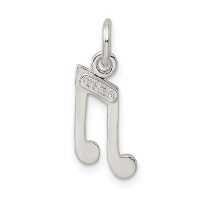 Sterlingsilber Musik Notes Charm