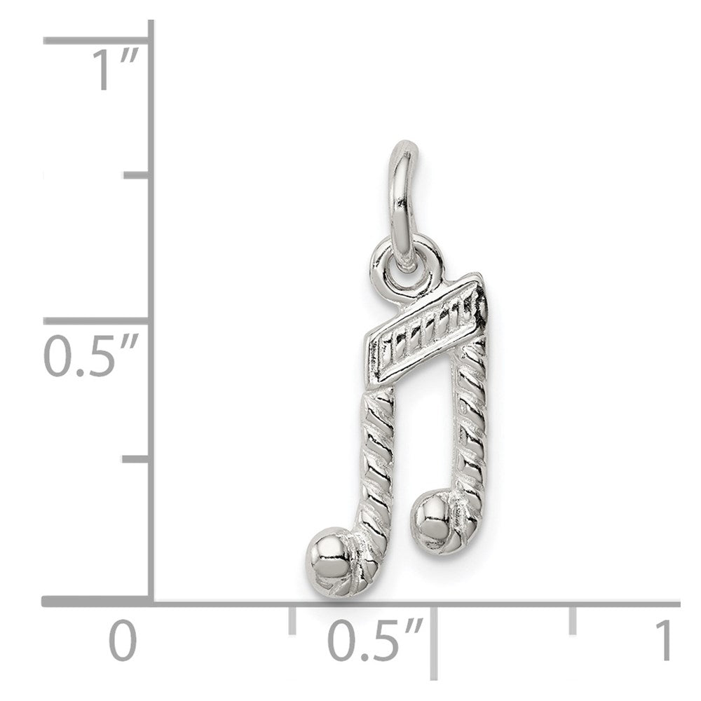 Sterlingsilber Musik Notes Charm