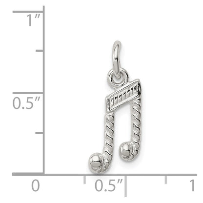 Sterlingsilber Musik Notes Charm