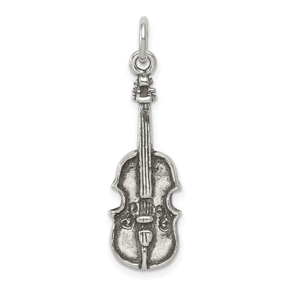 Sterlingsilber Antikisiert Viola Charm