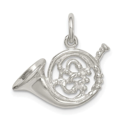 Sterlingsilber French Horn Charm