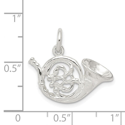 Sterlingsilber French Horn Charm