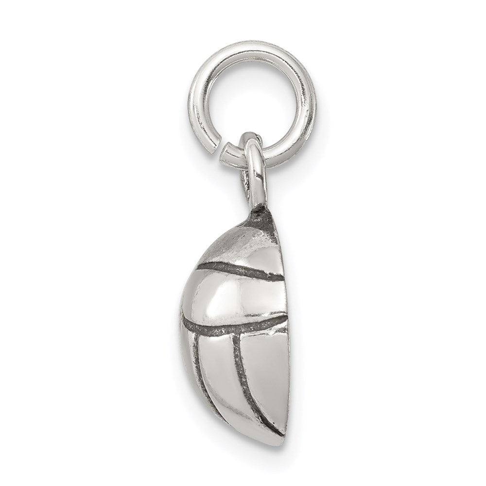 Sterlingsilber Antikisiert Volleyball Charm