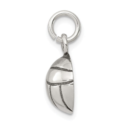 Sterlingsilber Antikisiert Volleyball Charm