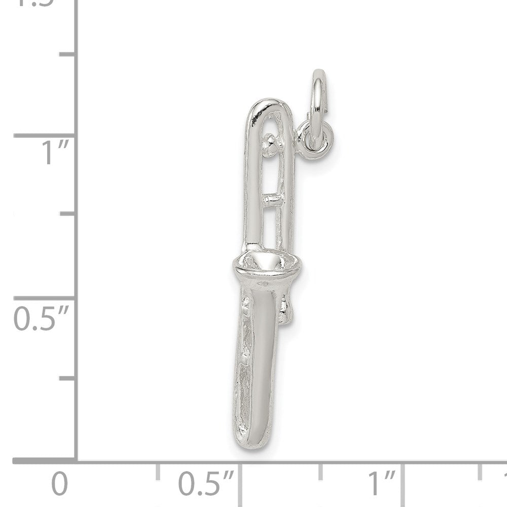 Sterlingsilber Trombone Charm