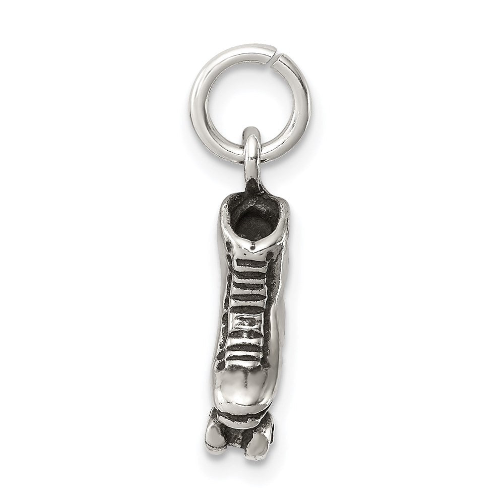Sterlingsilber Antikisiert Roller-skate Charm