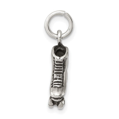 Sterlingsilber Antikisiert Roller-skate Charm