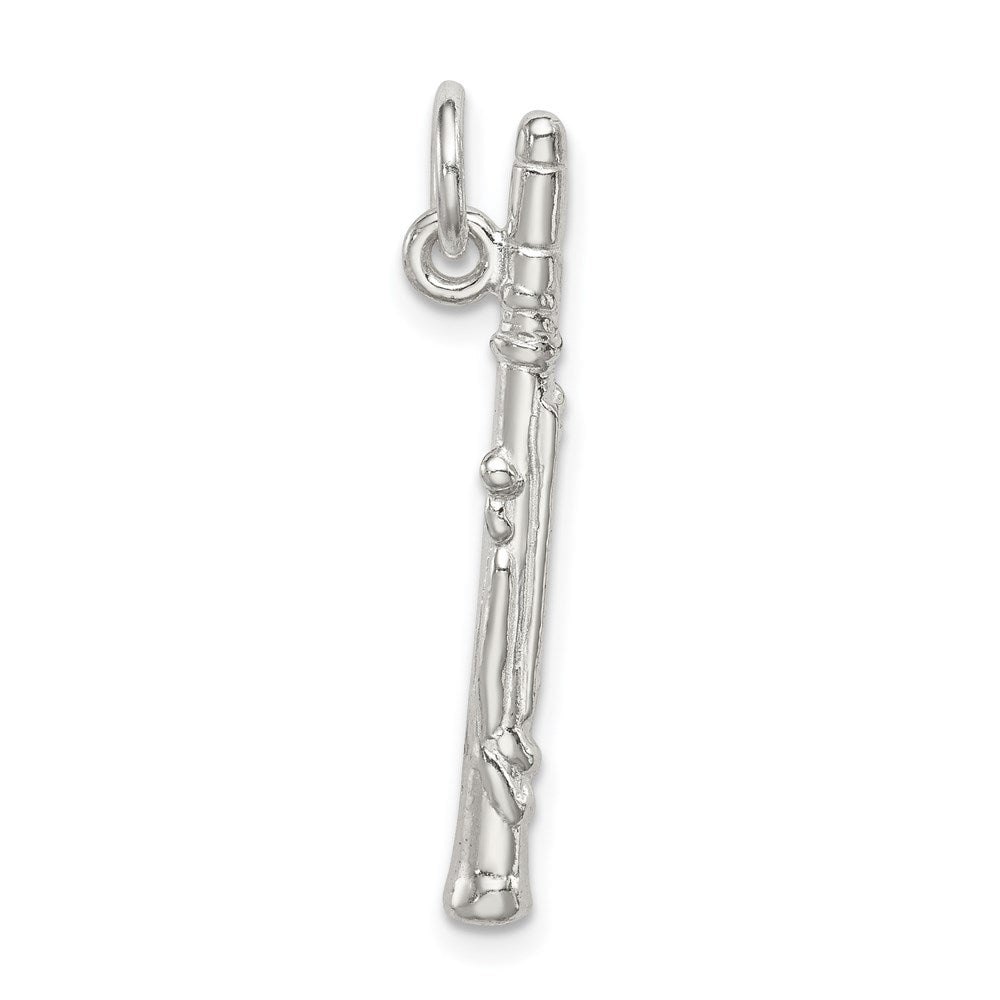 Sterlingsilber Clarinet Charm