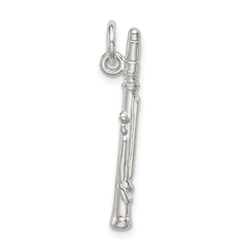 Sterlingsilber Clarinet Charm