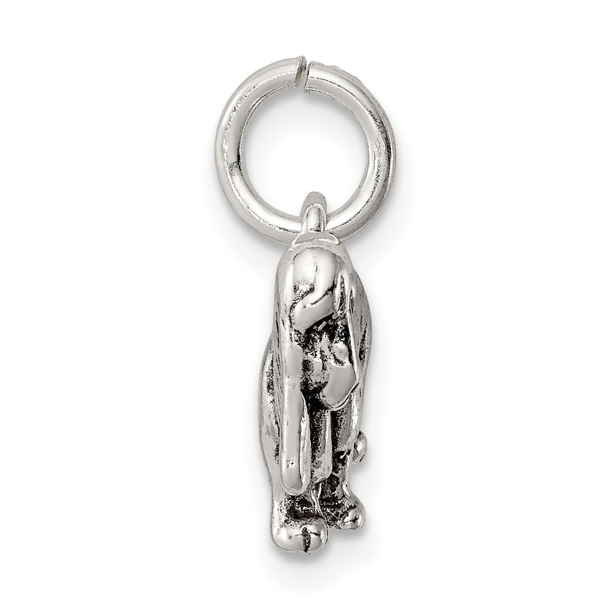 Sterlingsilber Antikisiert Basset Hound Charm