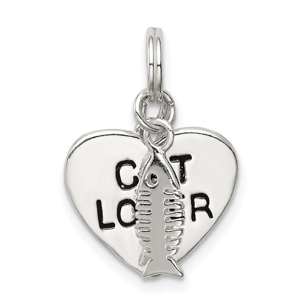 Sterlingsilber Katze Lover Anhänger