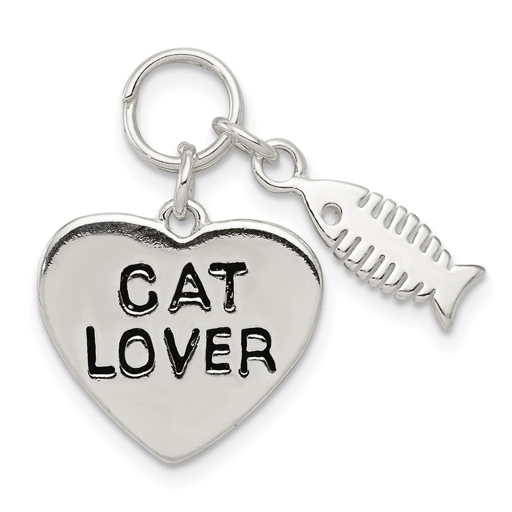Sterlingsilber Katze Lover Anhänger