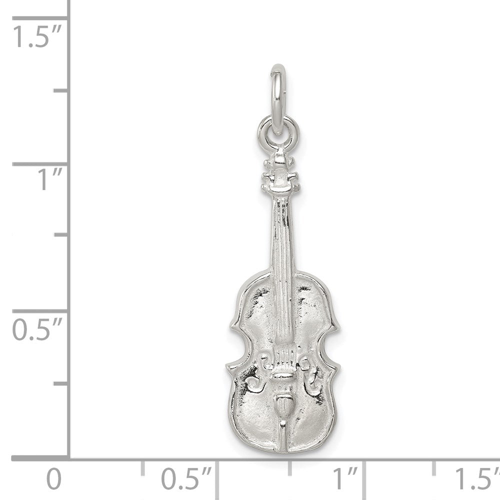 Sterlingsilber Violin Charm