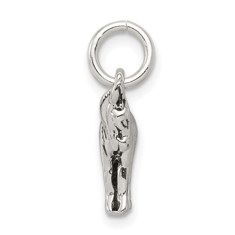 Sterlingsilber Antikisiert Donkey Charm