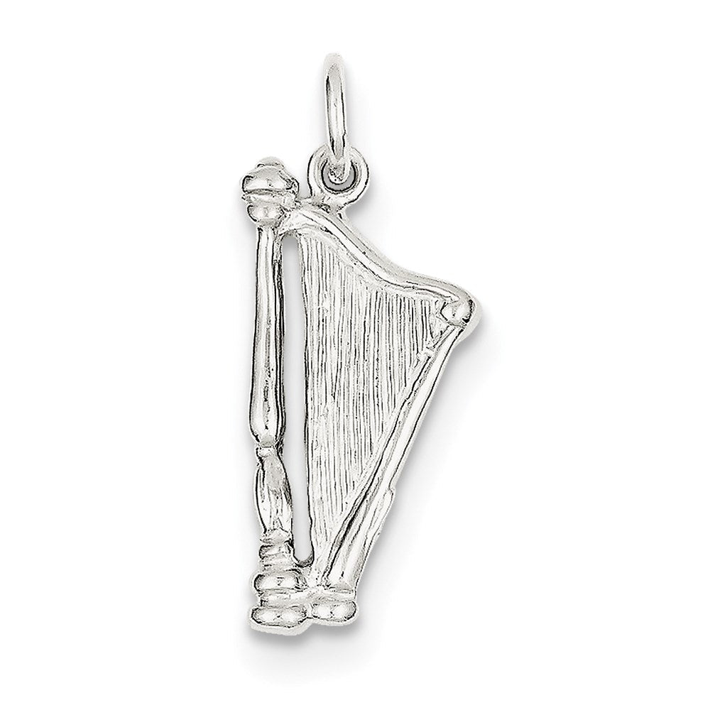 Sterlingsilber Harp Charm