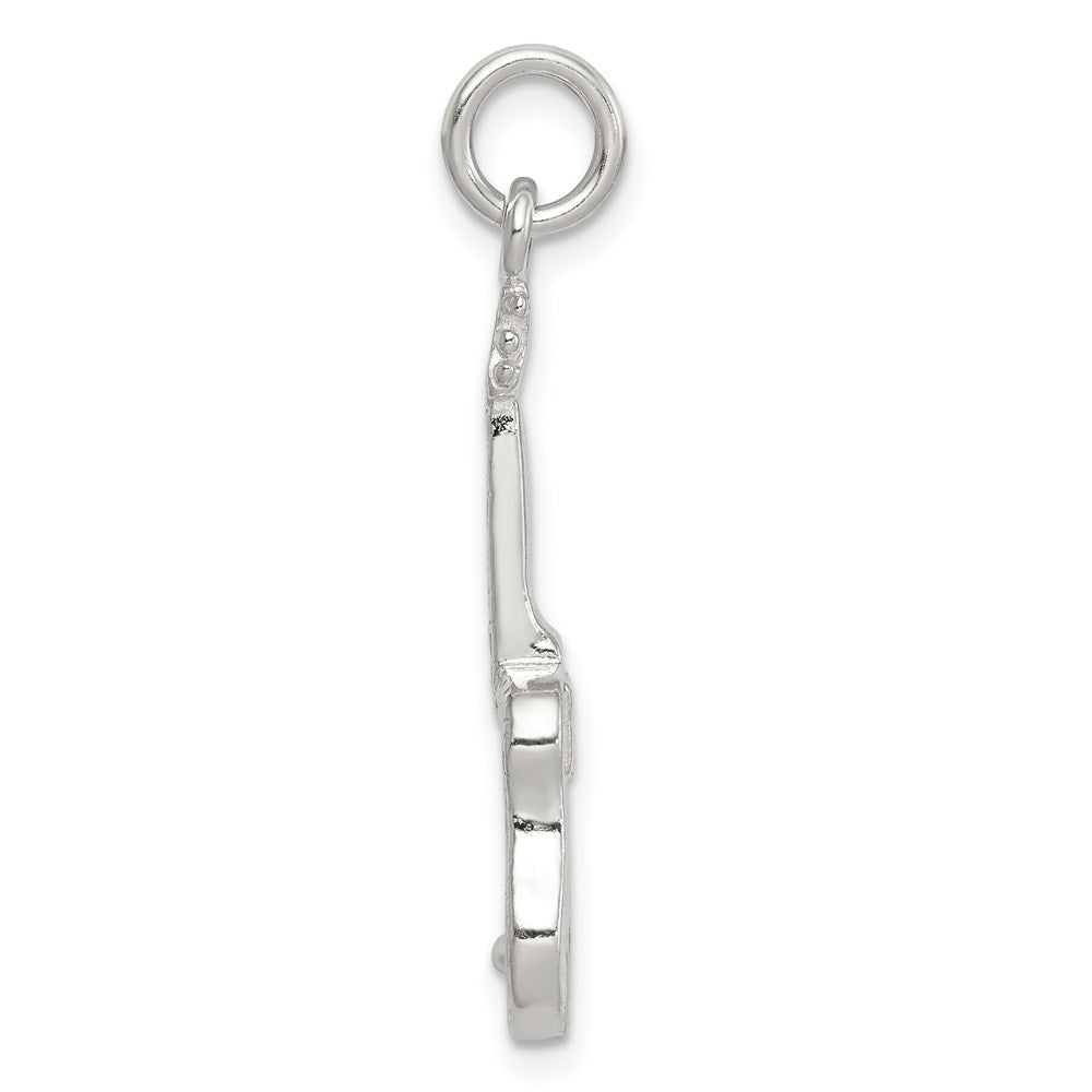 Sterlingsilber Gitarre Charm