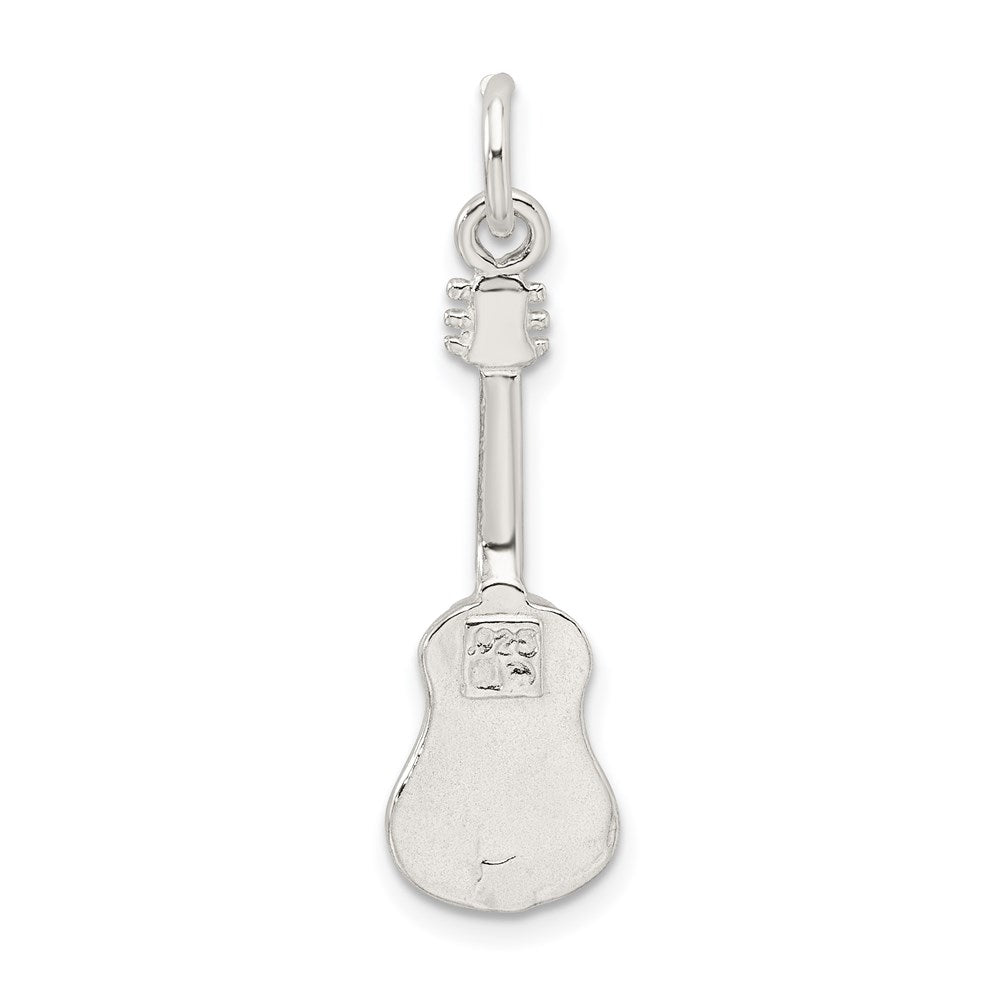 Sterlingsilber Gitarre Charm