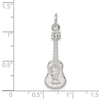 Sterlingsilber Gitarre Charm
