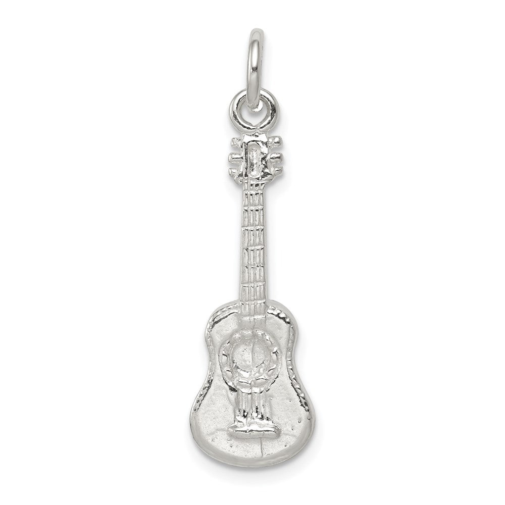 Sterlingsilber Gitarre Charm