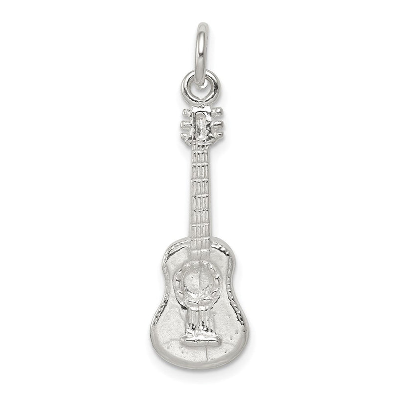 Sterlingsilber Gitarre Charm