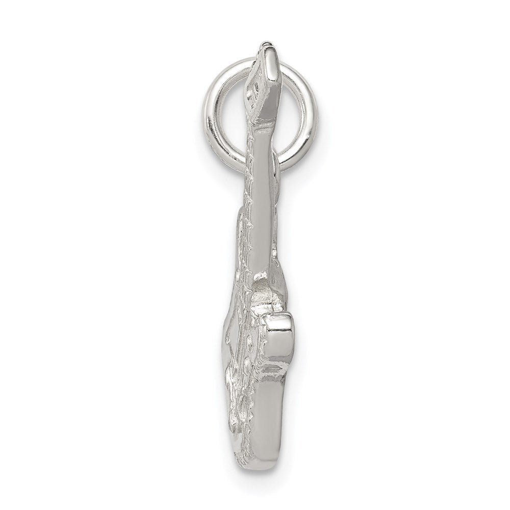 Sterlingsilber Electric Gitarre Charm