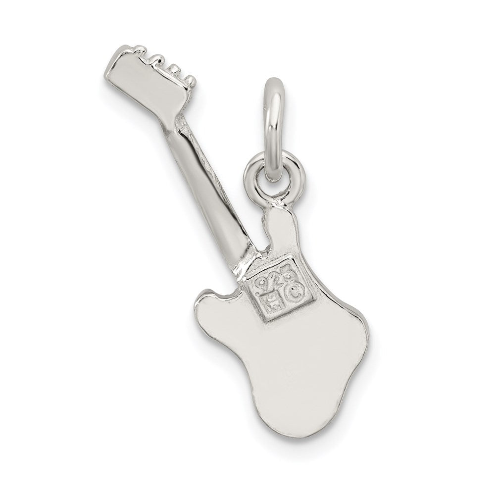 Sterlingsilber Electric Gitarre Charm