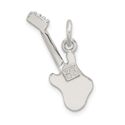 Sterlingsilber Electric Gitarre Charm