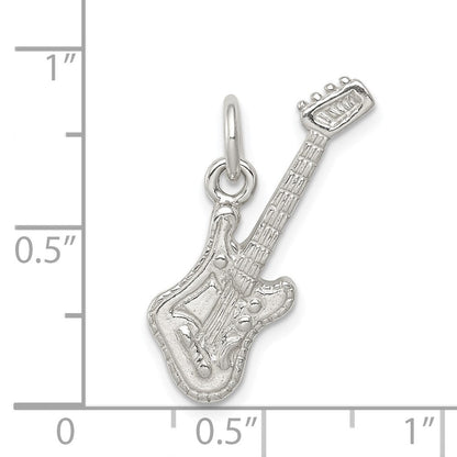 Sterlingsilber Electric Gitarre Charm