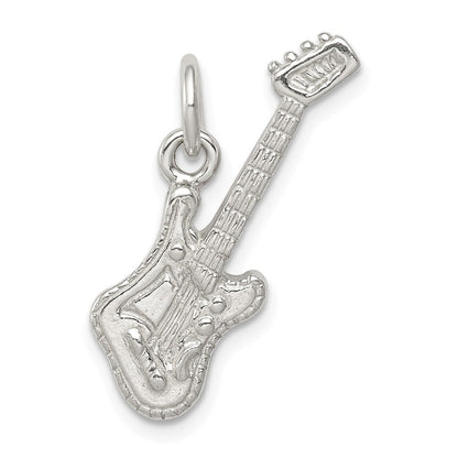 Sterlingsilber Electric Gitarre Charm