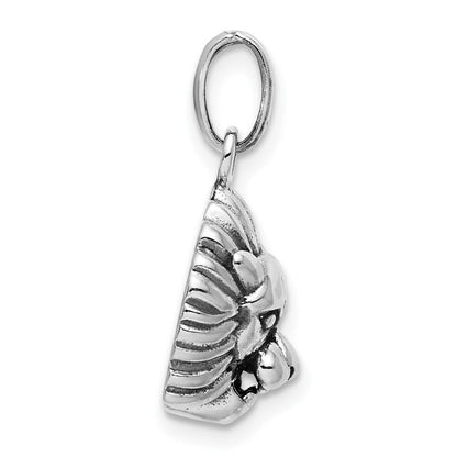Sterlingsilber Antikisiert Löwe Charm