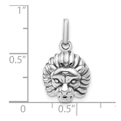 Sterlingsilber Antikisiert Löwe Charm