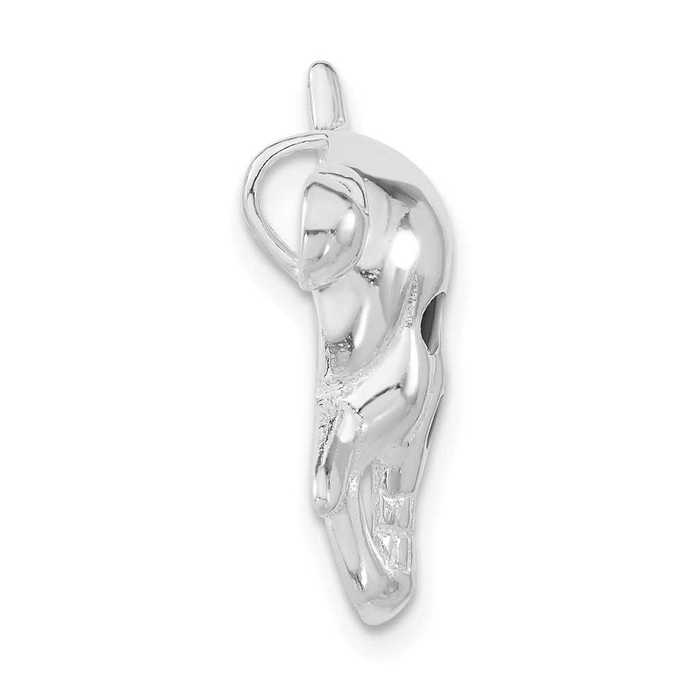 Sterlingsilber Emailliert Totenkopf mit Kreuz Bones Anhänger