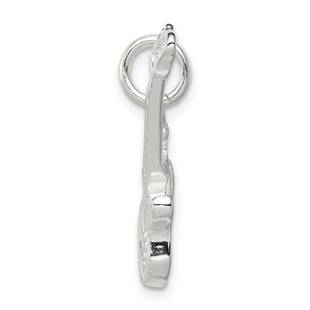 Sterlingsilber Electric Gitarre Charm
