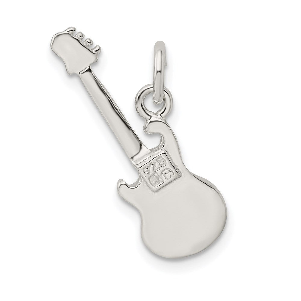 Sterlingsilber Electric Gitarre Charm
