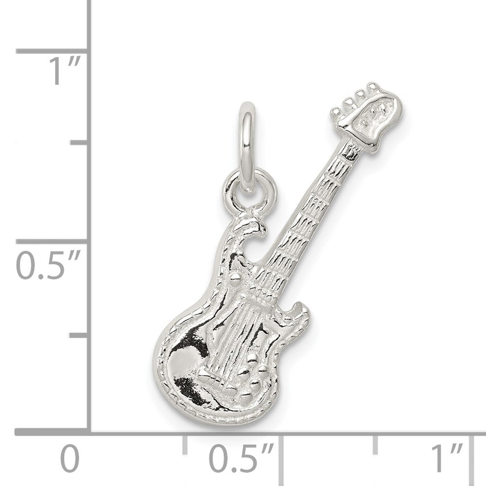 Sterlingsilber Electric Gitarre Charm