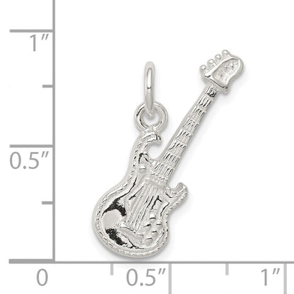 Sterlingsilber Electric Gitarre Charm