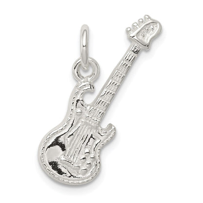Sterlingsilber Electric Gitarre Charm