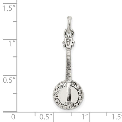 Sterlingsilber Banjo Charm