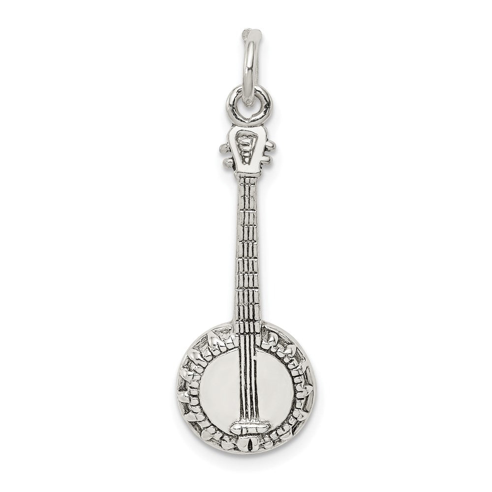 Sterlingsilber Banjo Charm