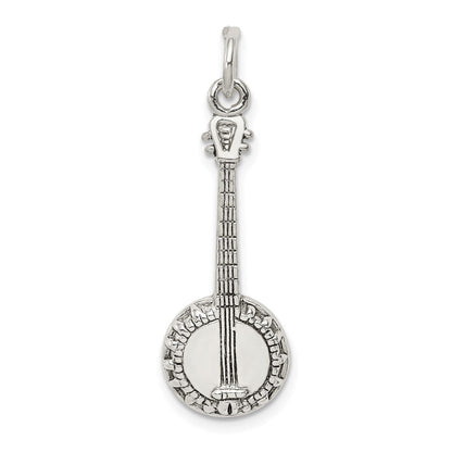 Sterlingsilber Banjo Charm