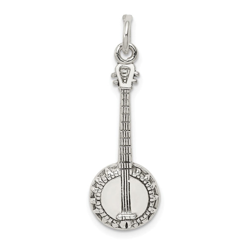 Sterlingsilber Banjo Charm