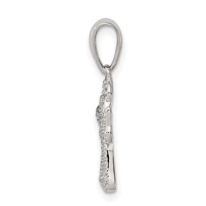 Sterlingsilber Zirkonia Engel Anhänger