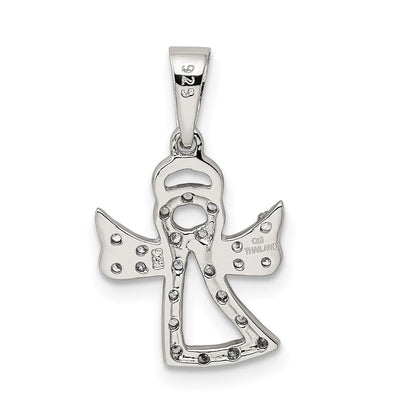 Sterlingsilber Zirkonia Engel Anhänger