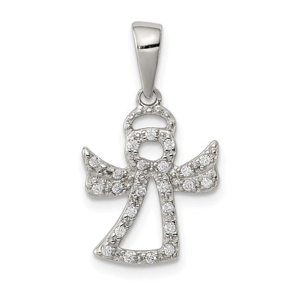 Sterlingsilber Zirkonia Engel Anhänger