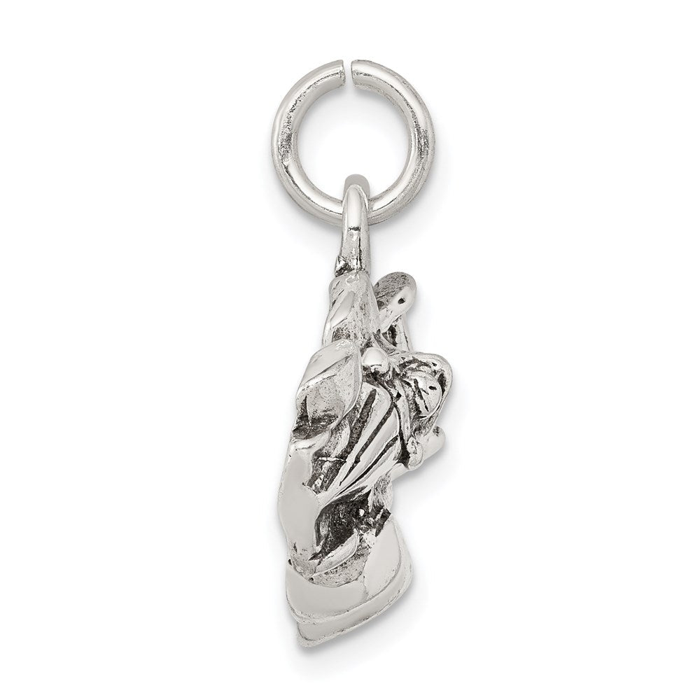 Sterlingsilber Antikisiert Go Kart Racer Charm