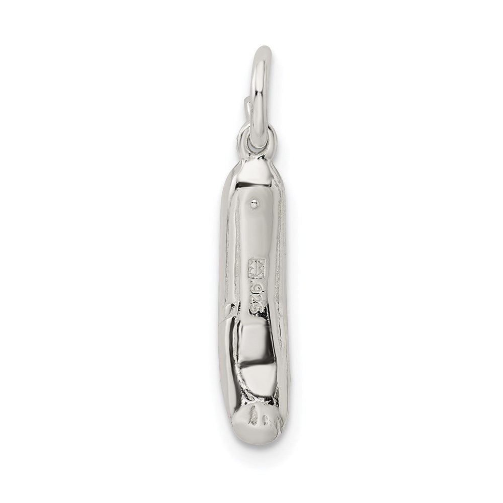 Sterlingsilber Ballett Slippers Charm
