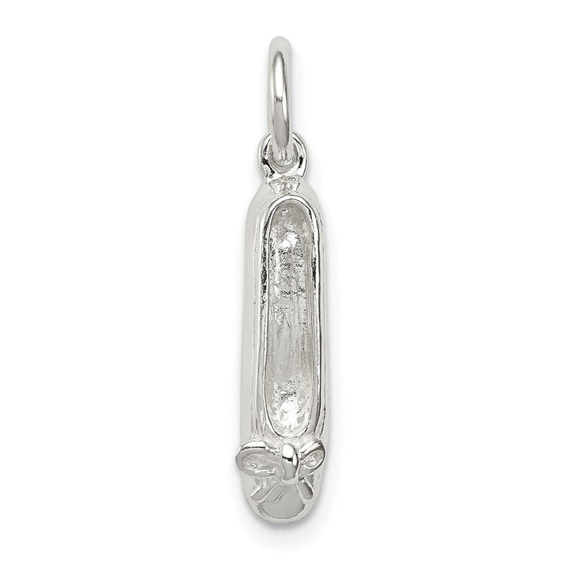 Sterlingsilber Ballett Slippers Charm