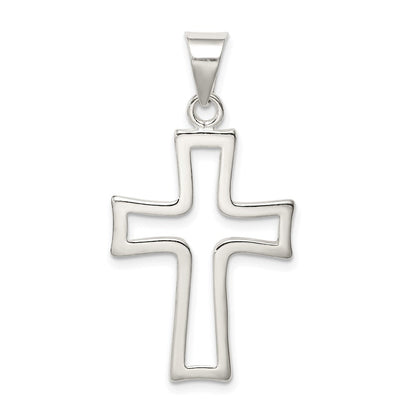 Sterlingsilber Kreuz Charm