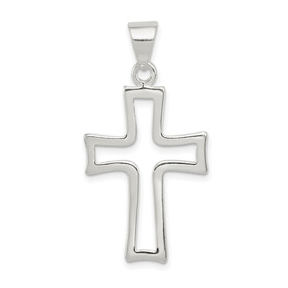 Sterlingsilber Kreuz Charm